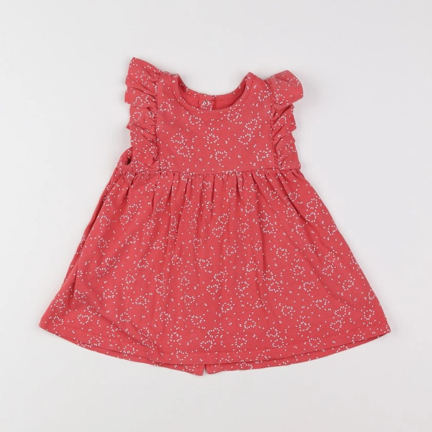 Vertbaudet - robe rouge - 12 mois